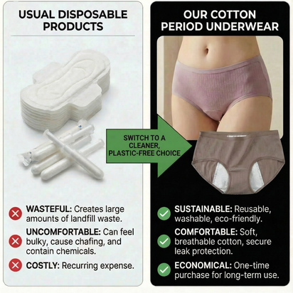 Cotton Period Underwear