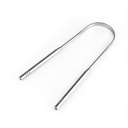 Stainless Steel U-Shaped Tongue Scraper