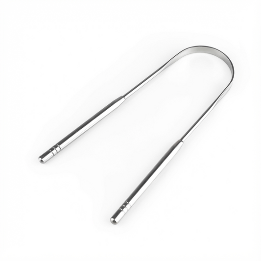 Stainless Steel U-Shaped Tongue Scraper
