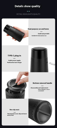 Air Purifier – Dust & Light Filter