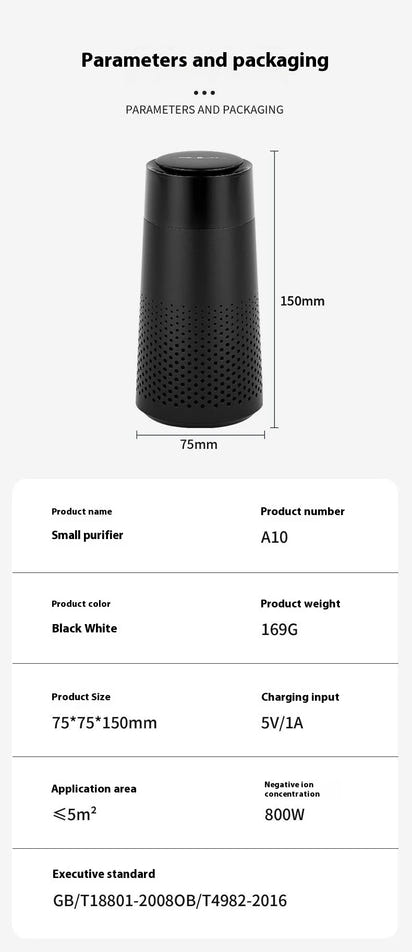 Air Purifier – Dust & Light Filter